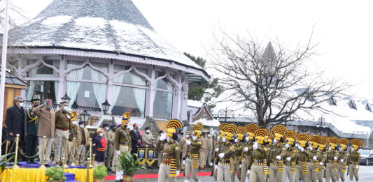 हिमाचल प्रदेश में 73वां गणतंत्र दिवस समारोह हर्षोल्लास व उत्साह के साथ मनाया गया