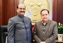 लोक सभा अध्यक्ष ओम बिरला से मिले कुलदीप पठानियां, विधायी कार्यों पर की चर्चा