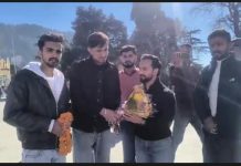 रक्तदान शिविर में युवा कांग्रेस नेताओं की सहभागिता